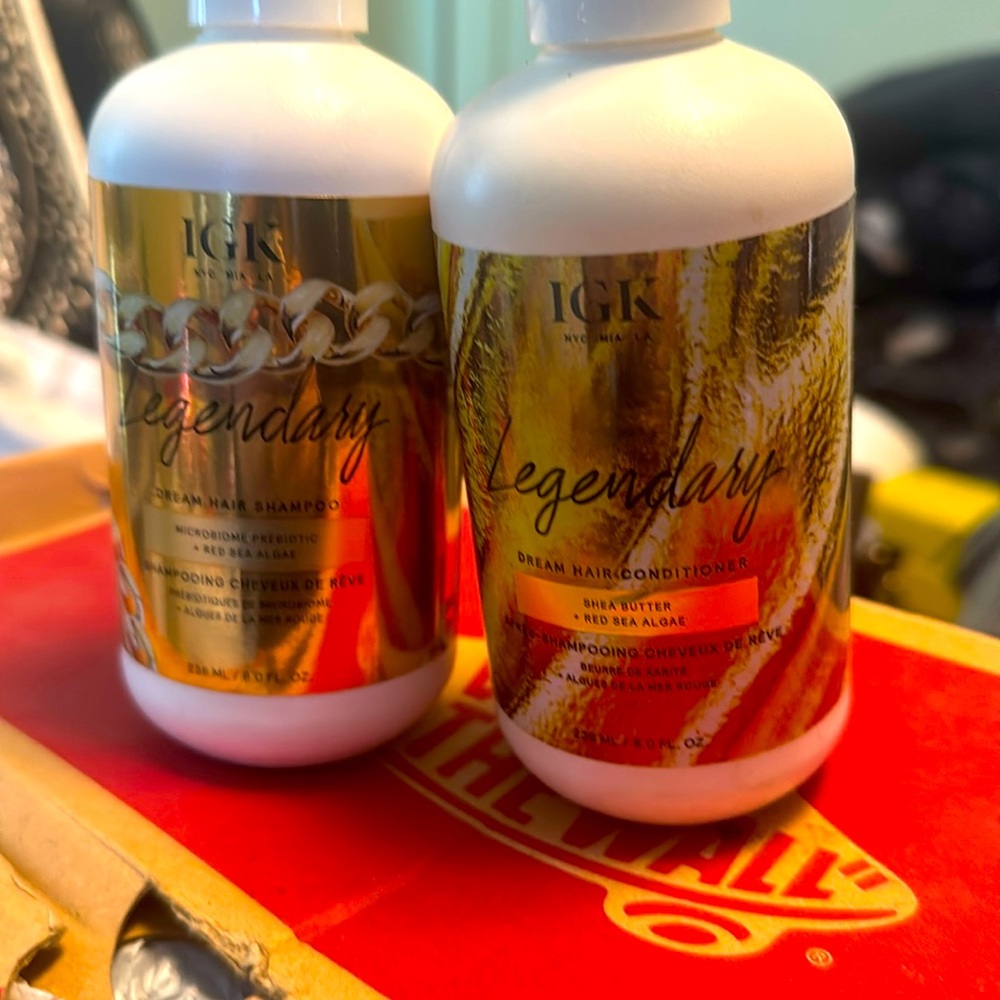 IGK Legendary Shampoo & Conditioner